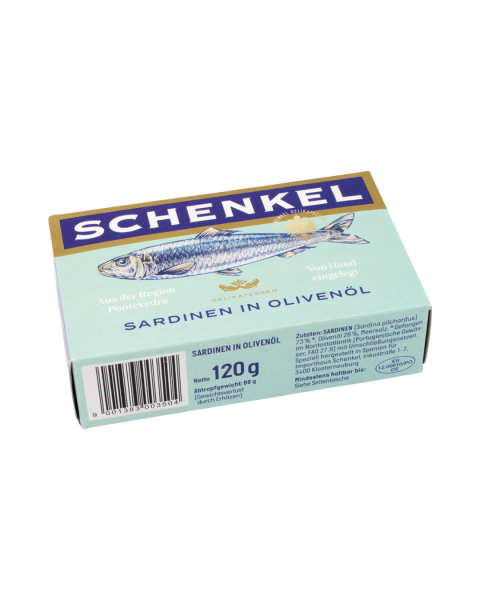 Schenkel MSC Sardinen in Olivenoel, 125g Dose